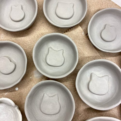 WIP ceramic saucers!